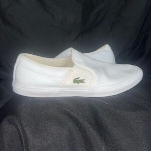 Lacoste White Men's Shoes